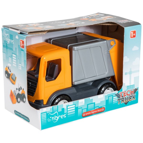 Фото - Базовый игровой транспорт для малыша Tigres Авто ''Tech Truck'' в коробке 3 модели в ассортименте (39477)